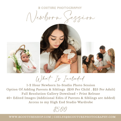 Newborn Session {Deposit}