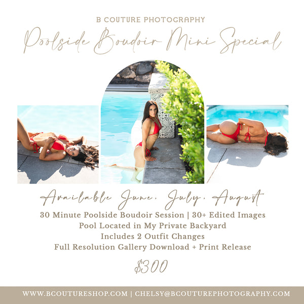 Summer Poolside Boudoir Mini